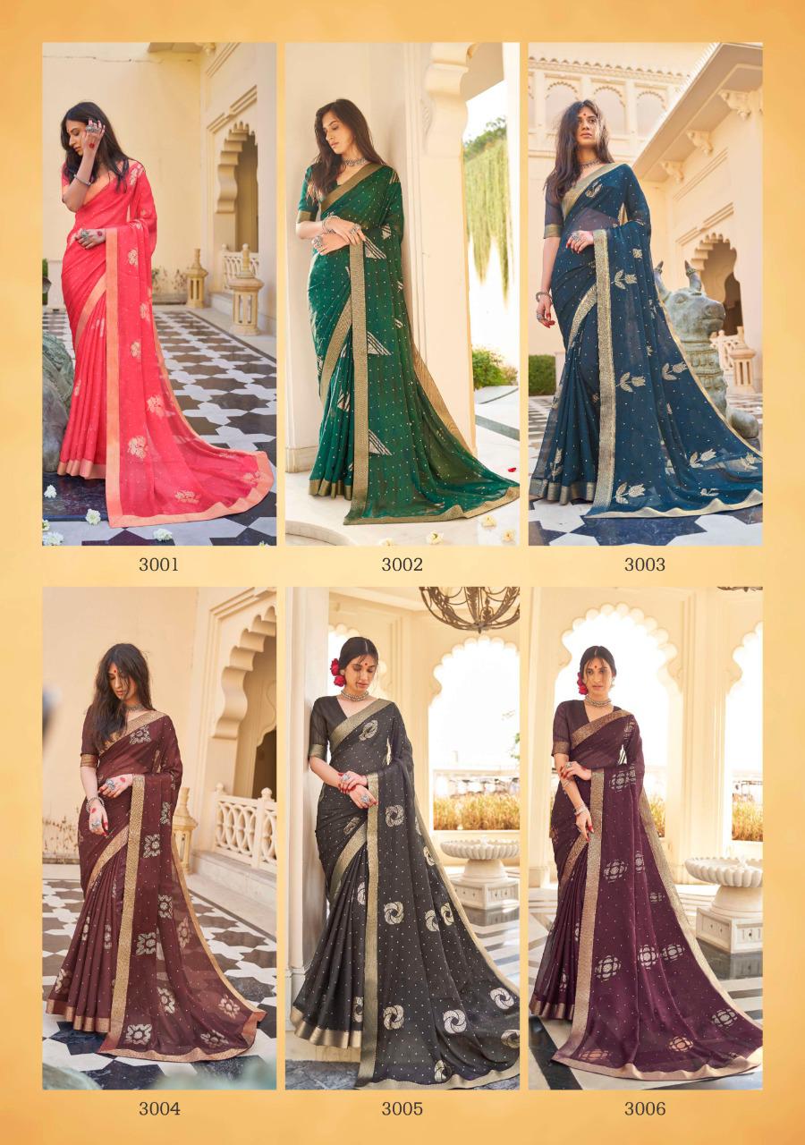 Lt Teerth Latest Fancy Chiffon Regular Casual Wear chiffon Printed Sarees Collection